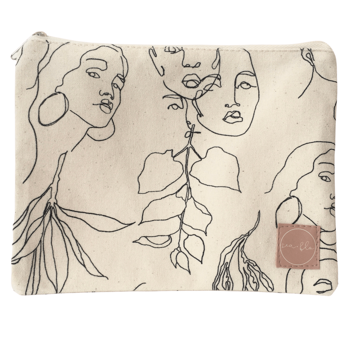 Large Cotton Pouch S&F menstrual cup 