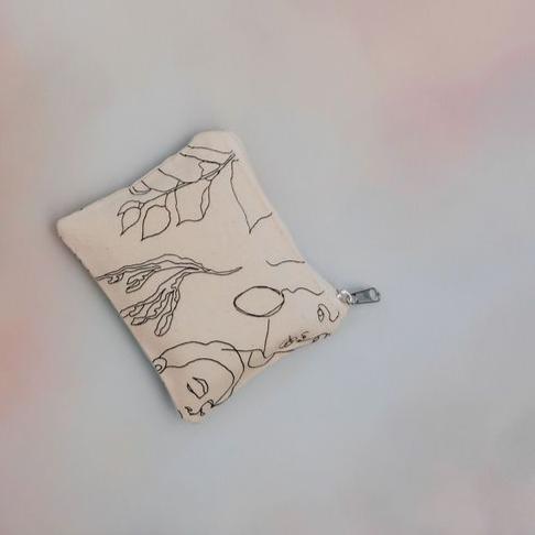 Small Cotton Pouch Menstrual cup S&F menstrual cup 